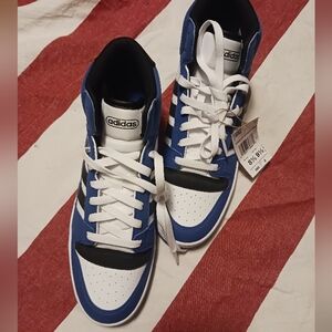 Nwt Adidas Blue High-Top Sneakers